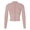 (WMNS) Nike x SKIMS Ribbed Seamless Zip Up Crop Jacket 'Himalayan' TPLSL11145W-HEC