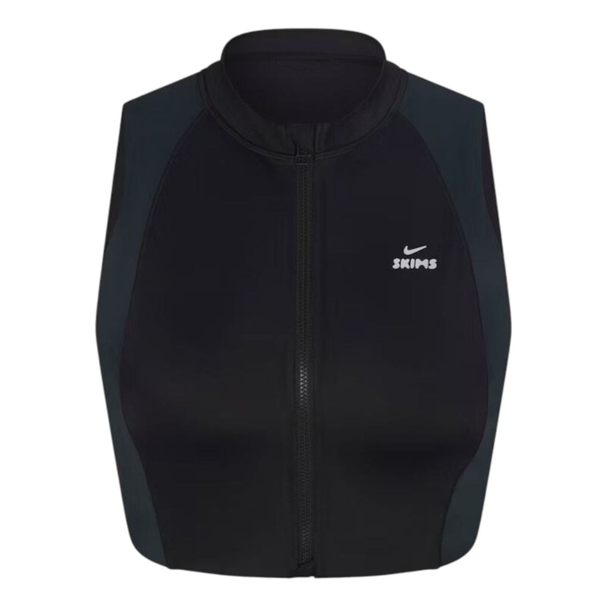 (WMNS) Nike x SKIMS Shine Front-Zip Bra 'Obsidian Dark Teal' BABRA9497W-OBT