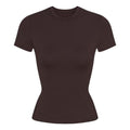 (WMNS) Nike x SKIMS Matte Padded Baby T-Shirt 'Dark Sepia' SSSSL9487W-DSP