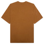 STA Houndstooth College Relaxed Fit Tee - Brown