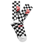 Saint Eye Socks - Black/White