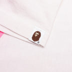 Saint M6 x Bape Handprint Genuine Nowhere Journey S/S Tee - White/Pink
