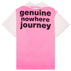 Saint M6 x Bape Handprint Genuine Nowhere Journey S/S Tee - White/Pink