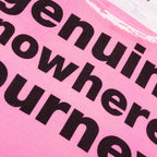 Saint M6 x Bape Handprint Genuine Nowhere Journey S/S Tee - White/Pink