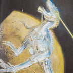 Saint M6 x Sorayama T-Rex S/S Tee - Black