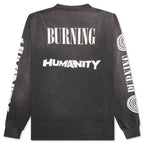 Burning L/S Tee - Black