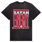 Satan Enemy S/S T-Shirt - Black