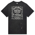 Saint Michael x Neighborhood Skull Bike Tee - Black