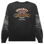 Saint Michael X Teflon Disco Mx6 Saint Disco Insanity L/S Tee - Black