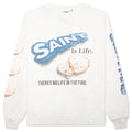 Saint Michael x Shermer Academy Heart Cookie L/S Tee - White