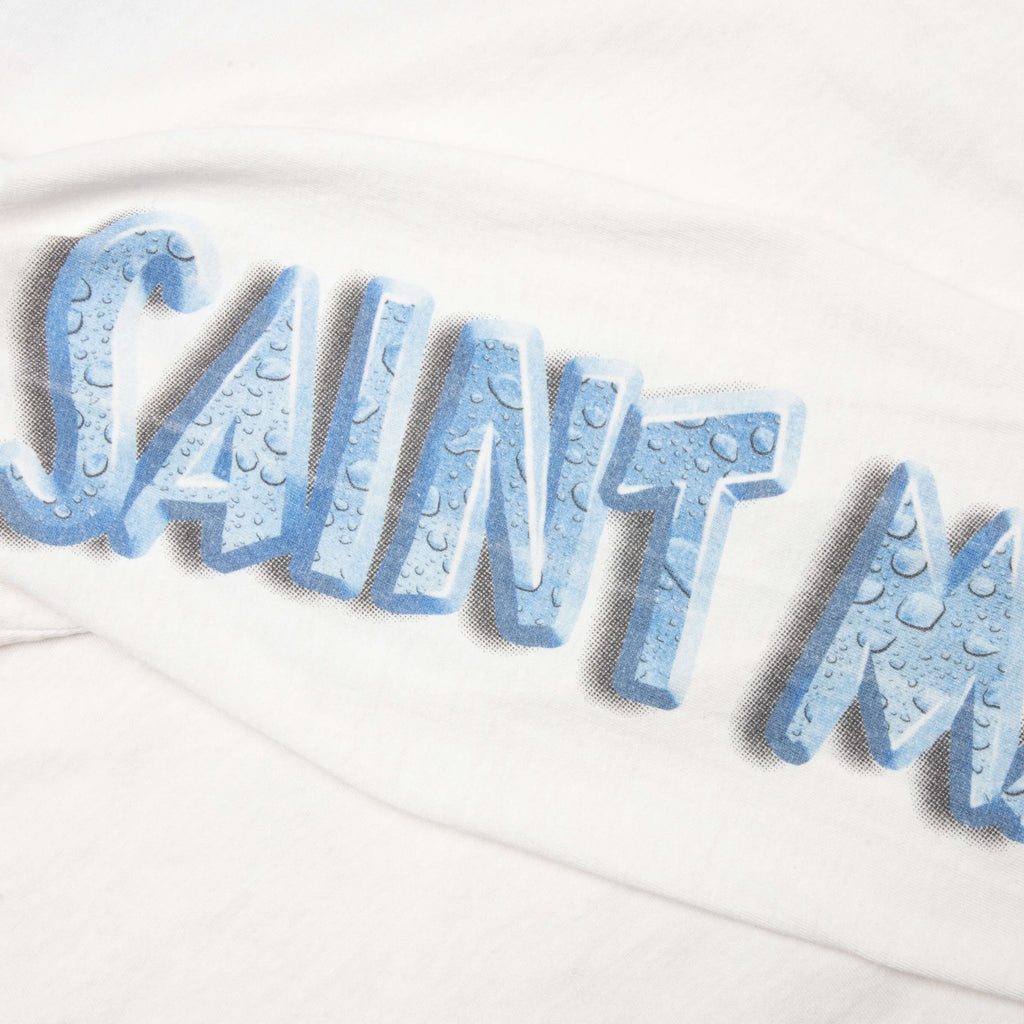 Saint Michael x Shermer Academy Heart Cookie L/S Tee - White