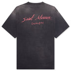 Damaged S/S Tee - Black