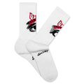 Saint Eye Socks - White