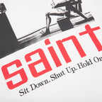 Sit Down S/S Tee - White