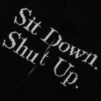 Saint Sit Down Socks - Black