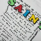 Saint M6 x Jamie Reid Mask S/S T-Shirt - White