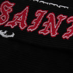 Saint Socks - Black/Red