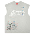 Samus Tank - Heather Grey
