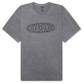 Sandblast T-Shirt - Dark Silver