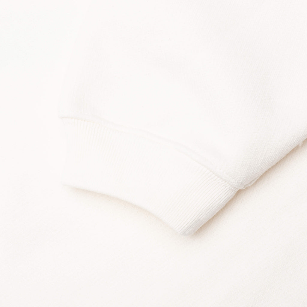 Satin Patch Oversized Hood - Off White