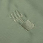 Satin Chest Logo Camp Collar - Sage