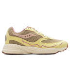 3D Grid Hurricane Mushroom - Tan/Yellow