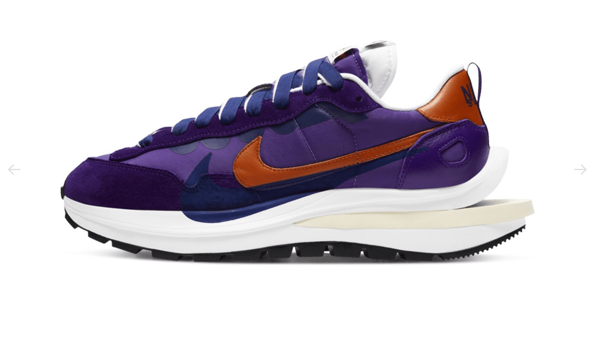 SACAI X NIKE VAPORWAFFLE DARK IRIS
