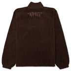Script Sherpa Pullover - Brown