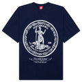 Seal S/S Tee - Black Iris
