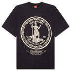 Seal S/S Tee - Charcoal Art
