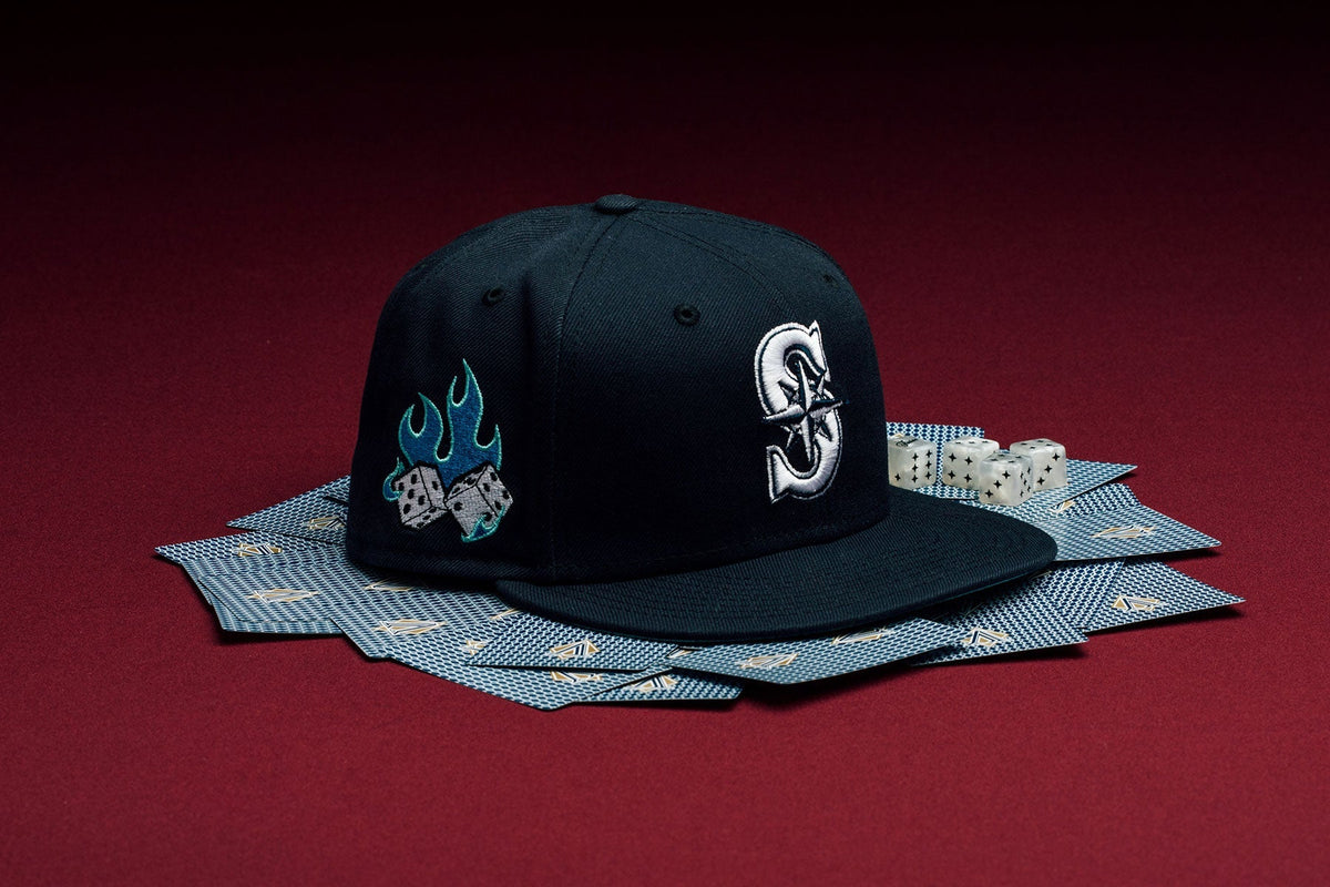Feature x New Era Flaming Dice 59FIFTY Fitted - Seattle Mariners