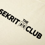 SEKRIT Club T-Shirt - Dirty White