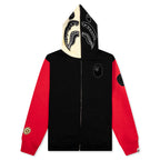 Shark Full Zip Hoodie China - Black