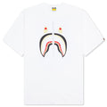 Shark Tee China - White