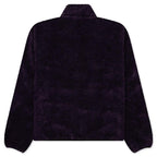 Sherpa Reversible Jacket - Purple