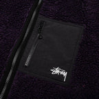 Sherpa Reversible Jacket - Purple