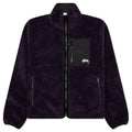 Sherpa Reversible Jacket - Purple