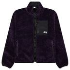 Sherpa Reversible Jacket - Purple