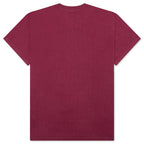 Shimmer Tee - Maroon
