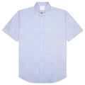 Monogram 72 Jacquard Shirt - Baby Blue
