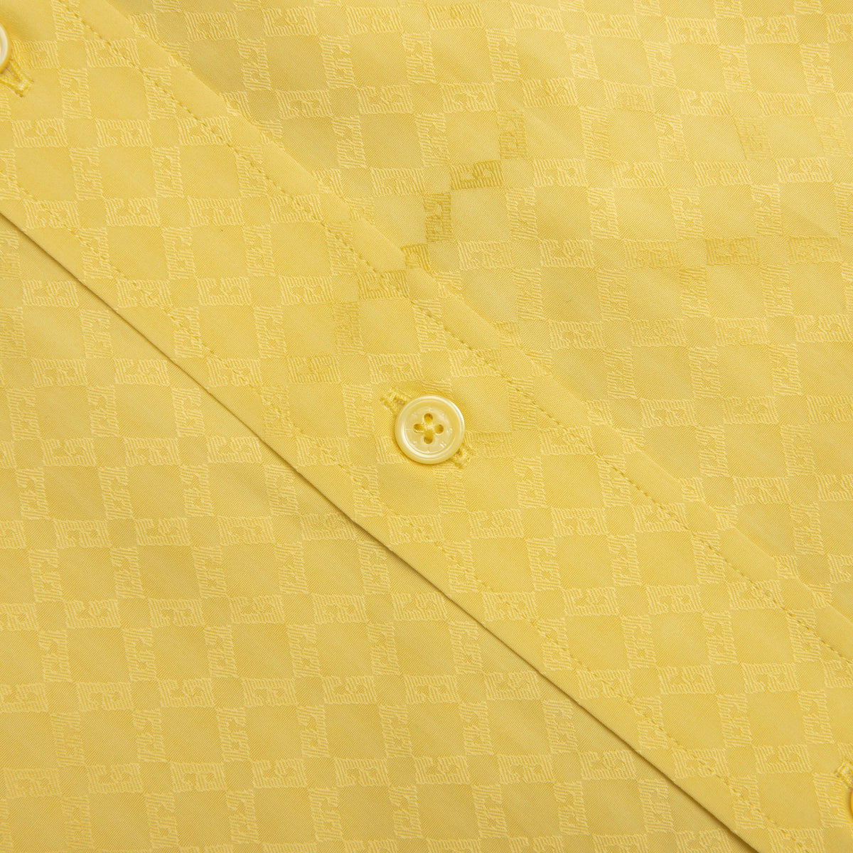 Monogram 72 Jacquard Shirt - Banana