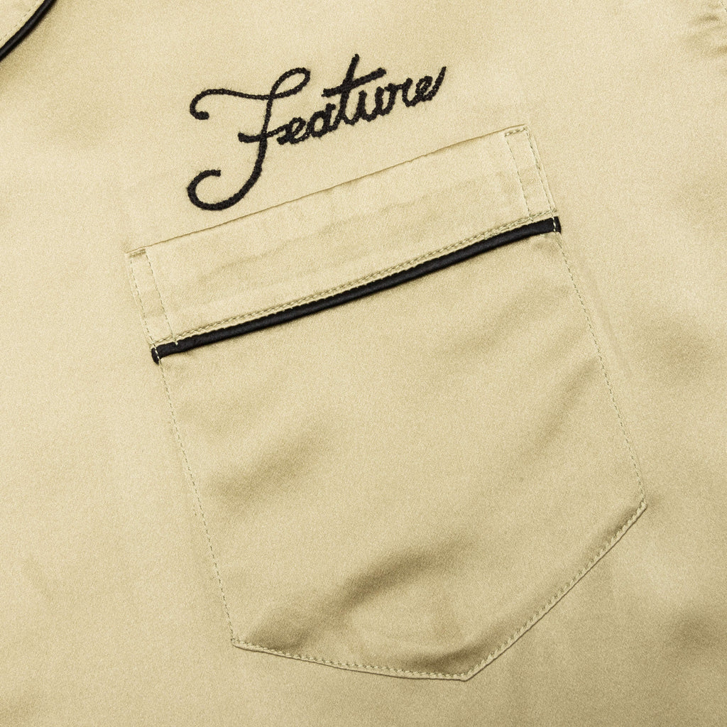 Baptiste Silk Shirt - Gold