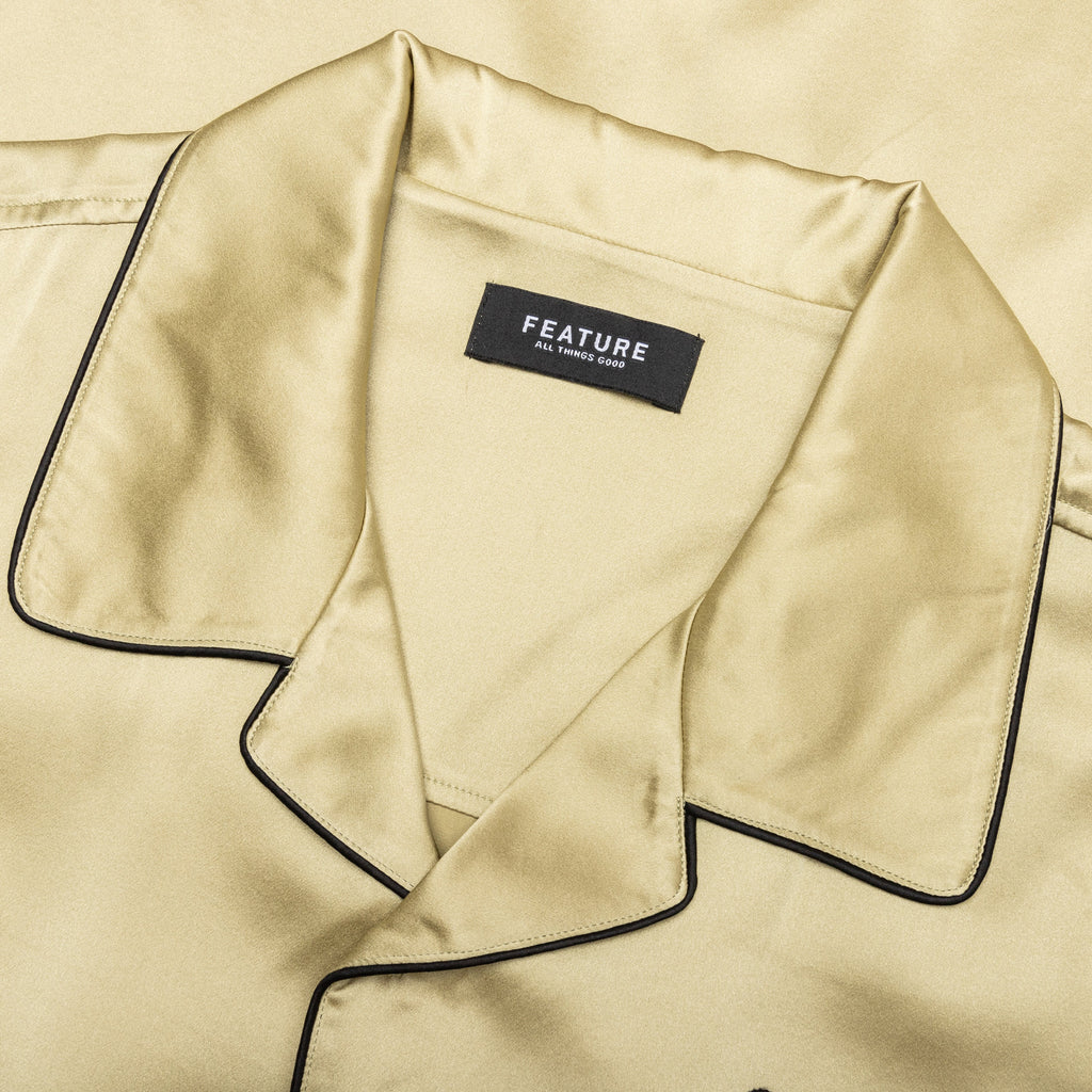 Baptiste Silk Shirt - Gold