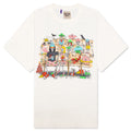 Skeleton Beach Theater Tee - Light Archival White