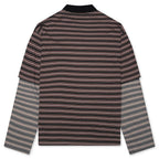 Skeleton Stripe Long Sleeve Tee - Stripe