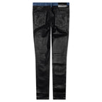 Skinny Coated Indigo - Black
