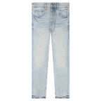 Skinny Fade Distressed Jeans - Light Indigo