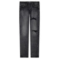 Skinny Plaid Patch - Black