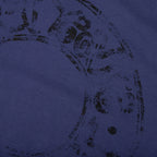Skulls Pigment Dyed Tee - Indigo