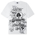 Skulls Pigment Dyed Tee - Natural